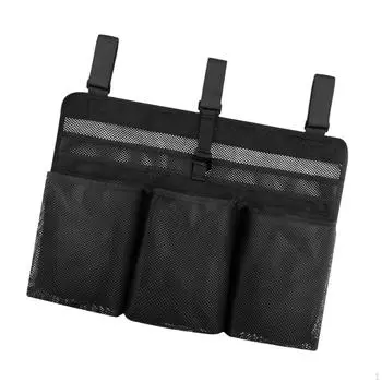 Сумка для сушки посуды для кемпинга, сетчатая сушилка для столовых приборов, экономящая место, сложенная