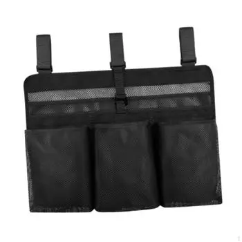 Сумка для сушки посуды в походе, сетчатая сушилка для столовых приборов, сумка для сушки кухонных столовых приборов, сложенная