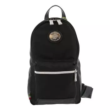 Сумка для тела 200401 Сумка на одно плечо черная [Orobianco] Мужская