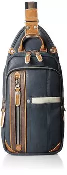 Сумка для тела на одно плечо YVQ5985 темно-синяя [Усы]