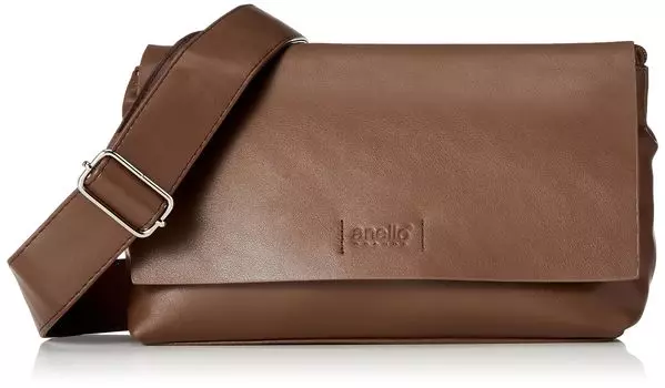 Сумка для тела на пояс с водоотталкивающей пропиткой Ollie GHM0602 BR [Anello Grande]