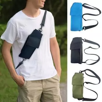 Сумка для телефона для бега для женщин и детей, маленькая, через плечо, держатель для телефона, чехол с регулируемой длиной, 600D Oxford армия зеленый