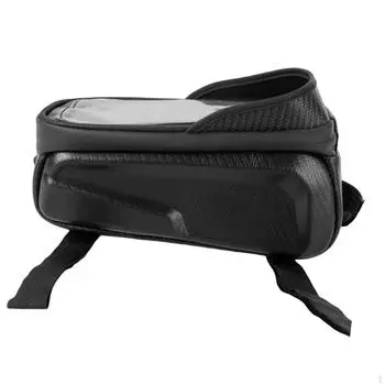 Сумка для телефона на переднюю раму велосипеда, чехол с держателем на молнии, жесткий чехол для велосипеда с сенсорным экраном