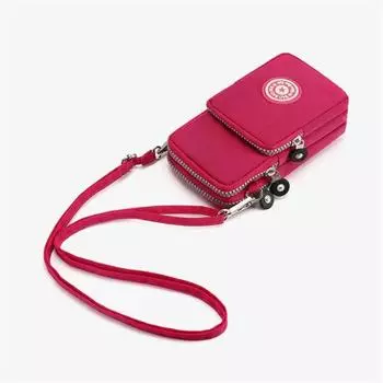 Сумка для телефона с диагональным ремешком для женщин, сумки через плечо, сумка-кошелек, спортивная сумка на руку, кошелек чёрный