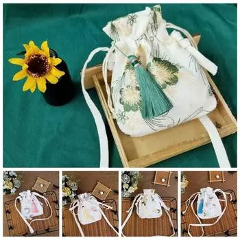 Сумка для телефона в китайском стиле, парусиновая сумка через плечо, сумка через плечо высокого качества, сумка Hanfu