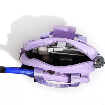 Сумка для тенниса, бадминтон, переносная сумка через плечо, для взрослых на открытом воздухе фиолетовый