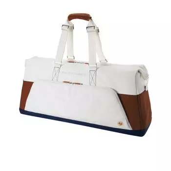 Сумка для теннисной бадминтонной ракетки Super Tour Large Duffle Roland Garros [Wilson] Кремовый/Глинистый