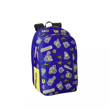 Сумка для теннисной и бадминтонной ракетки MINIONS TEAM BACKPACK Team Blue [Wilson] V3.0 (Рюкзак Миньон) синий