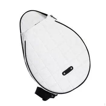 Сумка для теннисной ракетки, сумка через плечо, принадлежности для снаряжения, регулируемый органайзер, ящик для ракеток розовый