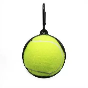 Сумка для теннисных мячей Легкий держатель для теннисных мячей с креплением для поводка для собак без помощи рук Простая установка Товары для животных для активного отдыха