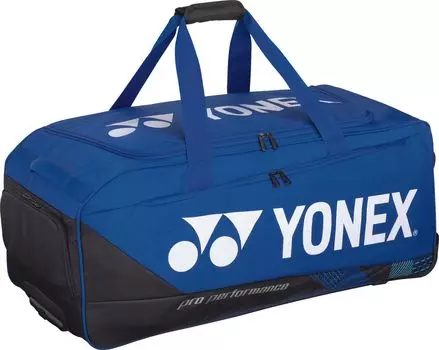 Сумка для теннисных ракеток для бадминтона Caster Bag вмещает 3 ракетки цвета кобальтово-синий [YONEX]