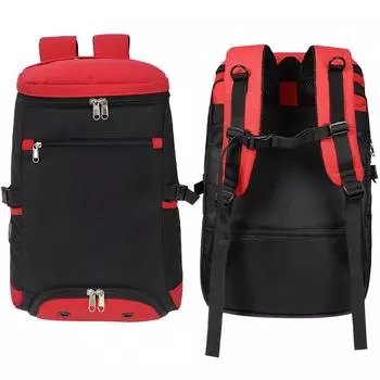 Сумка для теннисных ракеток на молнии объемом 25 л с карманом для бутылки с водой