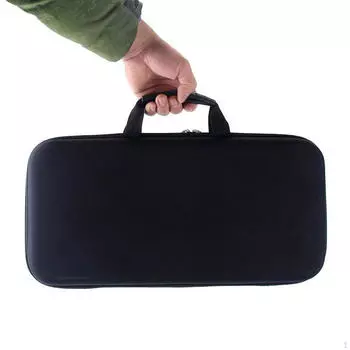 Сумка для удочки, регулируемый плечевой ремень и сетчатые карманы, чехол для хранения из ЭВА