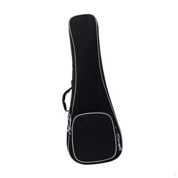 Сумка для укулеле, чехол для переноски, пылезащитные карманы, один плечевой ремень, рюкзак для концерта 68cmx26cmx6cm