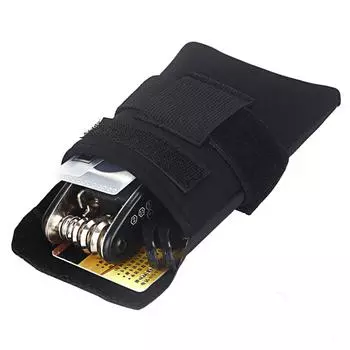 Сумка для велосипедного седла, складная подушка для сиденья велосипеда, набор инструментов, сумка для велосипедиста (черный) ?