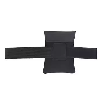 Сумка для велосипедного седла, складная подушка для сиденья велосипеда, набор инструментов, сумка для велосипедиста (черный) К