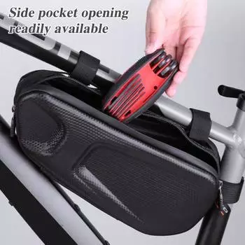 Сумка для верхней трубы велосипеда Triangle EVA Hard Shell Водонепроницаемая Легкая MTB Road
