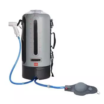 Сумка для воды складная емкость для воды 12 л/20 л портативная походная душевая сумка сумка для воды с воздушным насосом для использования на открытом воздухе