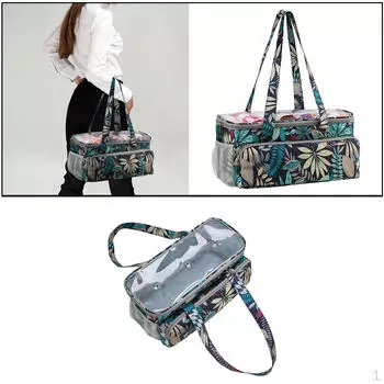 Сумка для вязания пряжи для шаров, вязание крючком, держатель для художественных ремесел, сумка-органайзер для хранения крючком