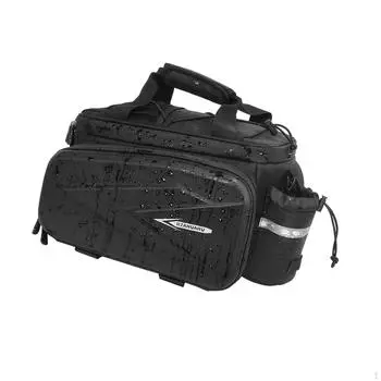 Сумка для заднего багажника велосипеда, комплект для хранения груза, светоотражающая сумка с ручкой