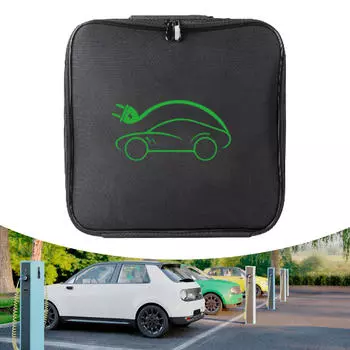 Сумка для зарядного устройства для электромобиля, ткань Оксфорд, сумка для хранения для путешествий на открытом воздухе