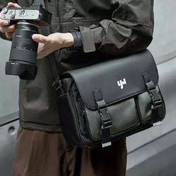 Сумка для зеркальной фотокамеры, сумка через плечо для мужчин, сумка через плечо для фотокамеры, модная брендовая сумка через плечо, повседневная сумка-мессенджер большой вместимости, мужской диагональный рюкзак чёрный