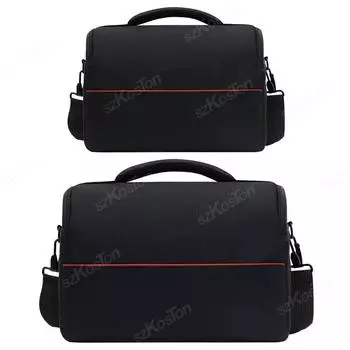 Сумка для зеркальной фотокамеры, водонепроницаемая модная сумка через плечо, чехол для видеокамеры Canon Nikon Sony, сумка для объектива, сумка для фотосъемки