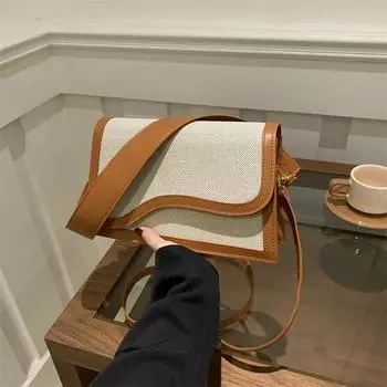 Сумка для женщин Модная женская сумка через плечо из искусственной кожи Сумки через плечо для женщин Квадратная сумка Кошелек и сумки one size чёрный