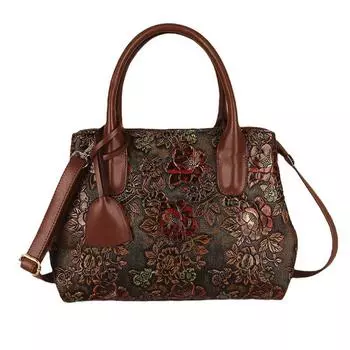 Сумка для женщин Новая модная розовая сумка для женщин Большая вместительная сумка через плечо на одно плечо в стиле ретро в стиле ретро