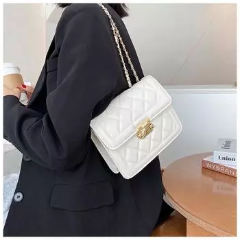 Сумка для женщин Сумка через плечо Сумка через плечо Маленькая квадратная сумка One Size красный