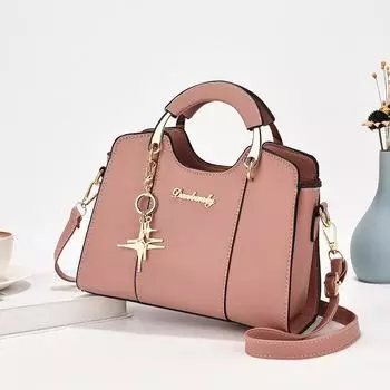 Сумка для женщин, темперамент, простая, однотонная, женская сумка через плечо, модная, дикая, женская, сумки через плечо