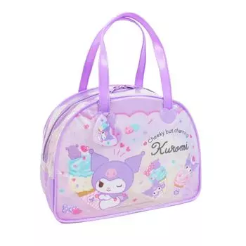 Сумка дорожная Kuromi фиолетовая [Takanami]
