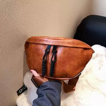 Сумка Dumpling Buns подойдет как мужчинам, так и женщинам и может использоваться как сумка через плечо для поездок на работу чёрный