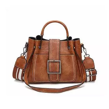 Сумка европейская американская убийственная сумка модная ретро матовая кожаная сумка через плечо косая женская сумка женские сумки чёрный