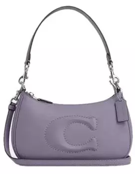 Сумка FCR099 CR099 Сумка через плечо из гладкой кожи Terry [Coach] (Рюкзак) Женская [Продукт Outlet] [Бренд] (Васильковый) [Продукт]