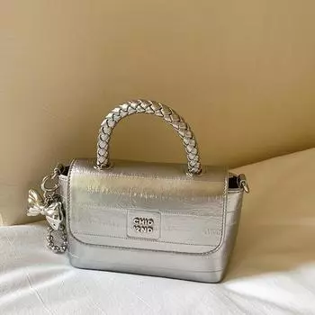 Сумка Galaxy Fairy 2024, новая летняя сумка super fire, женская сумка-мессенджер на цепочке серебряный