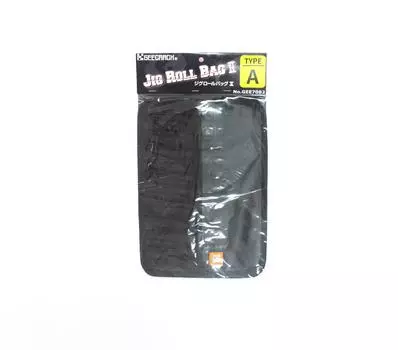Сумка Gee Crack Jig Roll Bag, тип A, 12 карманов, максимальная длина 20 см, черная (4536) N/A чёрный