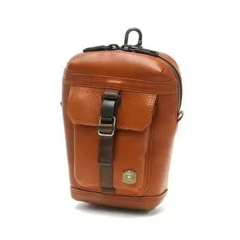 Сумка Habit Shoulder Series Водонепроницаемая JES Кожаная Сумка Porch Кожаная Сумка Camel [Assobu] 072100-24