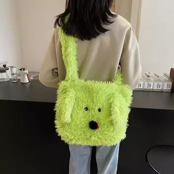 Сумка Hairy Puppy женская дорожная портативная сумка через плечо большой емкости розовый