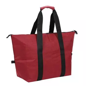 Сумка-холодильник Cool and Thermal Tote Большая мягкая эко-сумка [FUPUTWO] Сумка, Вместимость, Водонепроницаемая, Холодильник, (Маленький, Красный)