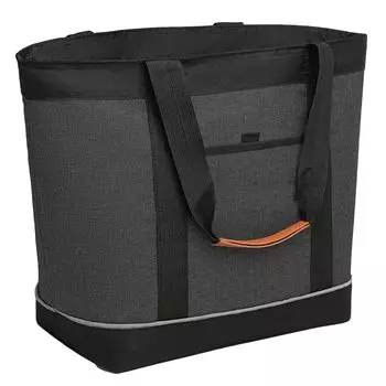 Сумка-холодильник Cooler Cold Thermal Tote Soft Eco Large Waterproof [FUPUTWO], изоляция, изоляция, сумка, охладитель, сумка, емкость, (черный) [Элемент]