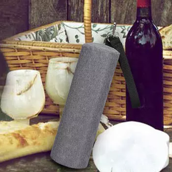 Сумка-холодильник для гольфа, рукав для пива, держит напитки холодными, небольшая изолированная бутылка для улицы серый