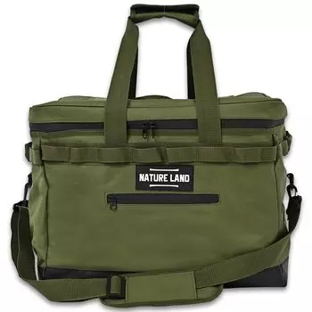 Сумка-холодильник для инструктора, большая мягкая, изолированная, холодная, термоскладная, мягкая, складная, для хранения NATURE LAND [рекомендуется для кемпинга], коробка, емкость, 35 л, коробка, сумка,