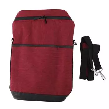 Сумка-холодильник для вина на 2 бутылки, герметичная, изолированная, мягкая, переносная, с ручкой красный