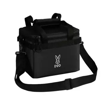 Сумка-холодильник DOD Soft Kurara 4L 6 Can Size с очень толстой изоляцией, мягкая, компактная, легкая и удобная в использовании, черного цвета (4) CL1-918-БК чёрный