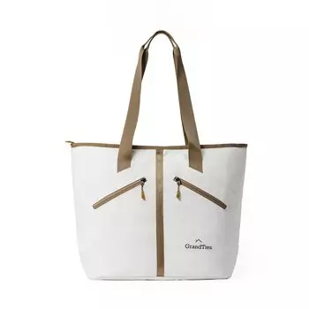 Сумка-холодильник GrandTies Insolated Cold Bag Tote, (Слоновая кость белый)