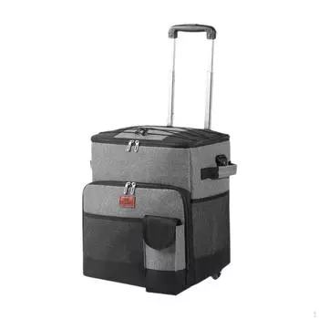 Сумка-холодильник, изолированный рюкзак, портативное хранилище для парковой еды, пикника, пляжа, активного отдыха на свежем воздухе Bag