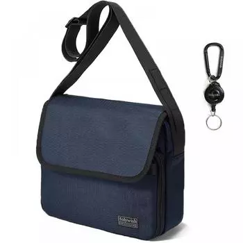 Сумка Holywish Rfid на плечо для мужчин, легкая, водоотталкивающая, антискимминговая, большая емкость, наклонная, маленькая