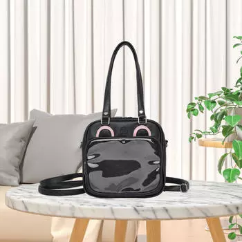 Сумка Ita Bag Crossbody для показа аниме-фигурок и мероприятий по косплею Black