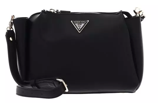 Сумка Iwona с тремя отделениями, застежка-молния сверху, через плечо, BLA [Guess]